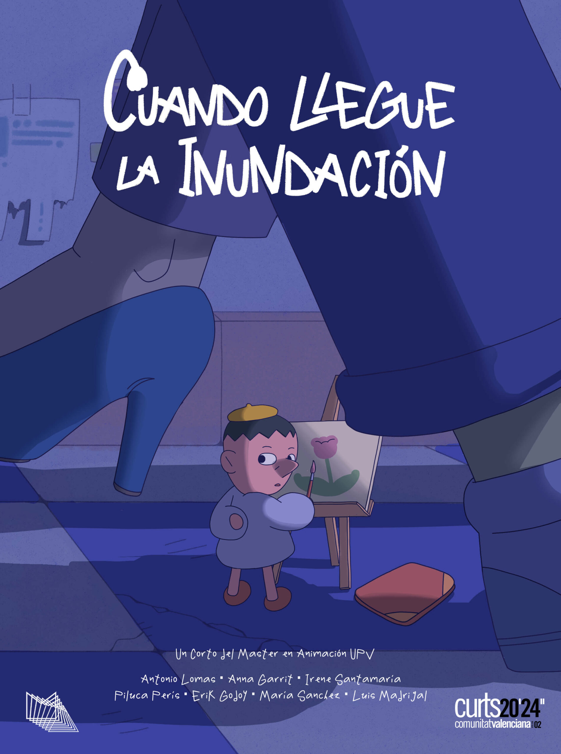 Cuando llegue la inundación_poster