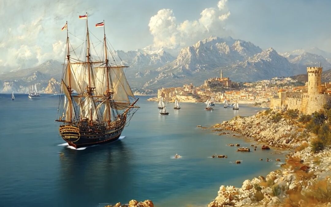EL DESEMBARCO DE CERVANTES EN DENIA