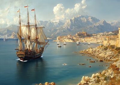 EL DESEMBARCO DE CERVANTES EN DENIA